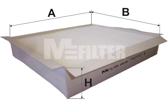 K 9105 Фільтр салона MEYLE арт. K 9105